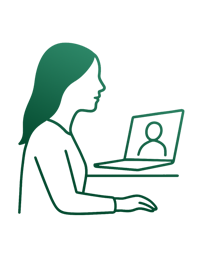 Ikona sesje online – spotkanie przez internet